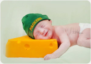 packers baby on cheese