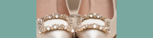 ring on wedding shoes