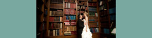 library wedding