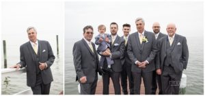 groomsmen celebrations at the bay
