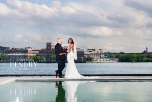 Baltimore wedding photography by Nina K, couple at Sagamore Pendry Baltimore